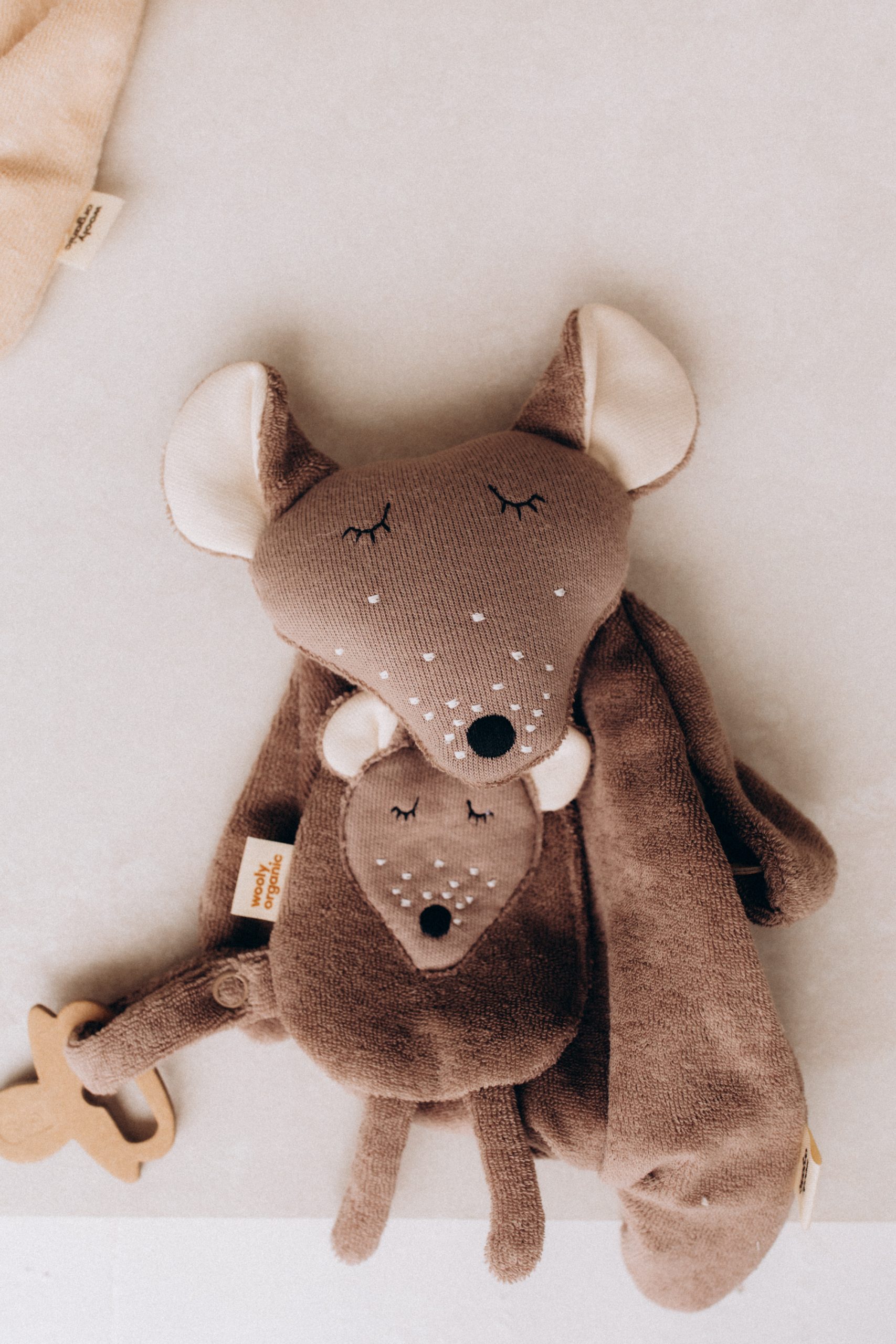 Wooly Organic Crinkle-Spielzeug "Maus" – Bild 2