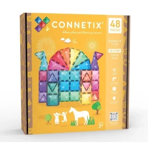 CONNETIX  Magnetbausteine Glitter Castle Pack 48 Teile
