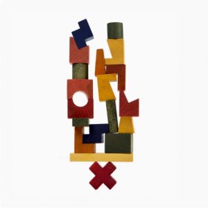 Wooden Story bunter Stapelturm