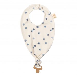 Wooly Organic Bib mit Schnullerclip