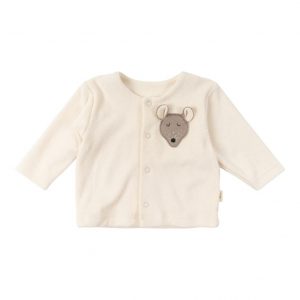 Wooly Organic Frottee Jacke bestickt