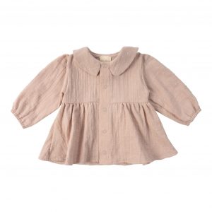 Wooly Organic Musselin Langarm Bluse mit Bloomers