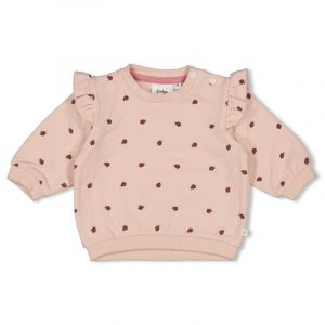 Feetje Baby Sweater oversized - Ladybug