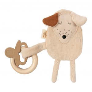 Wooly Organic Crinkle-Spielzeug "Hund"