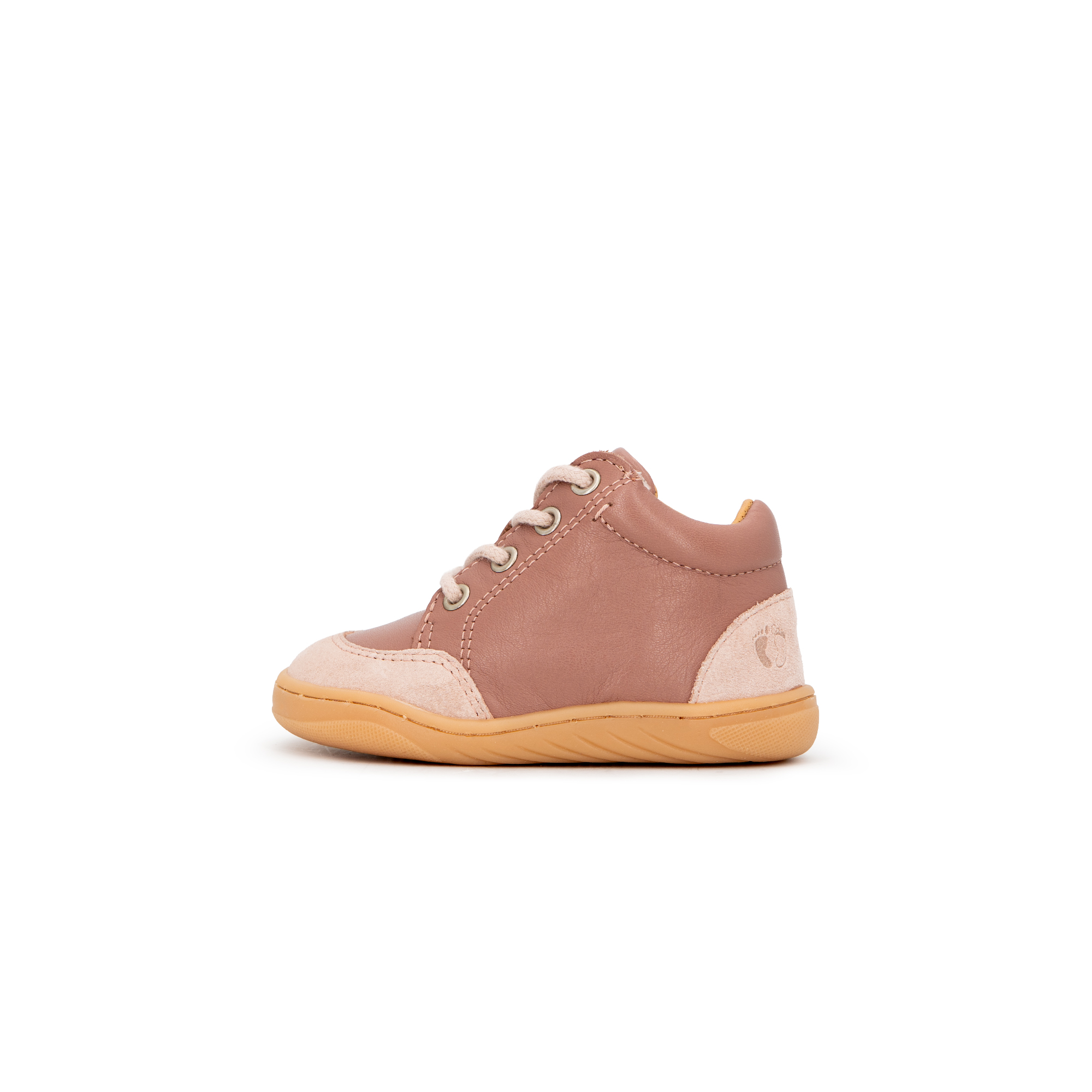 Telyo Bare Kinderschuh Midcut dusty nude