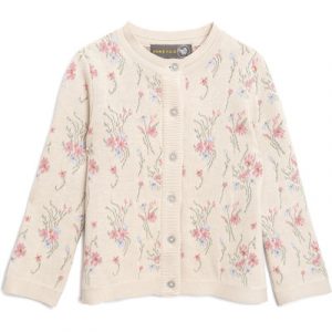 Hanevild Blumen-Strickjacke