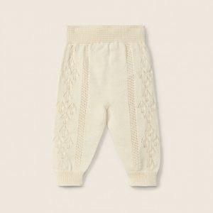 Wedoble gestrickte Hose aus Bio-Baumwolle