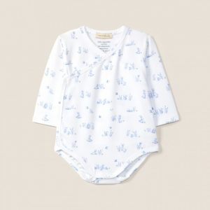 Wedoble Langärmeliger Baumwoll-Body mit Häschen