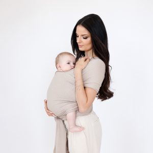 COCOO ME Sling - elastisches Tragetuch  beige