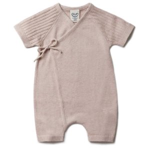 Puri organic Overall kurze Beine (cameo rose)