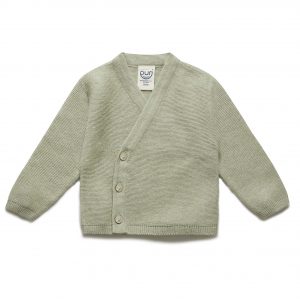 Puri organic Kimono Krausstrick  (pistazie)