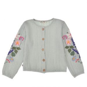 Bondi Jacke ´Blumenranke´ mint