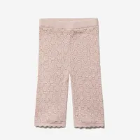 Puri organic Pant feiner Ajourstrick (cameo rose)
