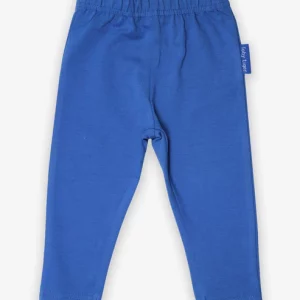 Toby Tiger Bio-Baumwoll Kinder Leggings in Blau