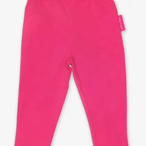 Toby Tiger Bio-Baumwoll Kinder Leggings in Pink