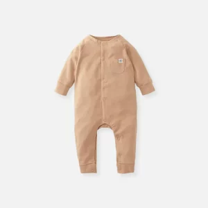 Cloby Spielanzug in Coconut Brown – UPF 50+